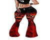 red skull pants