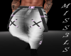 Jeans grey w pink