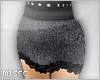 $ Lacy felt skirt
