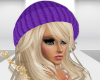 SE-Purple Knit Hat