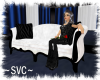 ~SVC~ White Suede Couch