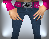 Pink Belted Jeans, Flair