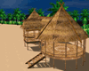 Bamboo beach hut