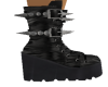 Goth leather boots !AR!