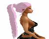 Shakira Pink Ponytail
