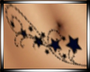 {RJ} Belly Stars Tattoo