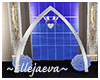 Palace Blue Wedding Arch