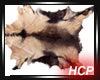 HCP GOAT FUR RUG