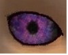 dark eye in purple