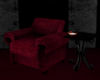 'Dark Rose Chair n Fruit