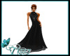 Black Diana Gown