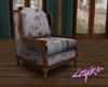 [LO] Grey Leaf Chair 1