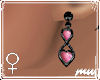 !Eros' Earrings Pink Qua
