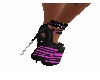 sexy pink/black heels