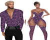 DARK PURPLE COUPLE FIT M