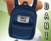 Kidz Blue Denim Backpack
