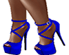 Royal blue heels