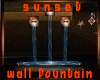 Zy| SUNSET Wall Fountain