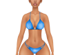 Blue bikini