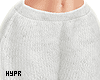 Beige Knit Sweatpants
