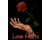 Love Hurts Rose Hand