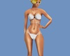 Chloe Wms Bikini White