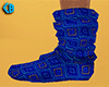 Geometric Socks Slouch F