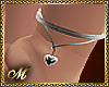 :mo: SILVER HEART ANKLET