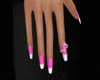 Pink Nails+Ring