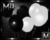 MHM B&W Party Balloons
