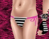 FE pink wht blk bikini