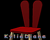 Bunny Chair Red