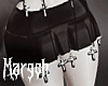 cross punked skirt