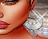 Gilitter Silver Earrings