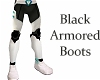 Black Armored Boots