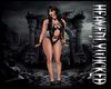 evil demon black