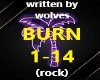 WRITTEN BY WOLVES- BURN