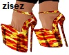 !Pizza Party Strap Heels