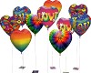 Groovy Love Balloons