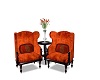 Orange Elegant Chairs