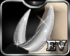 EV BIG Silver Hoops