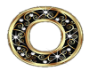 Gold & Diamonds Letter O