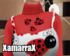 Red LadyBird Overall