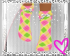 Mia* Smile Plaid Socks