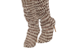 J-Checkered brwn boots