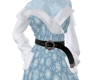 Vi Blue snowflake coat 2