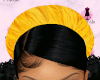 Yellow Fur Headband