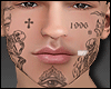 Tx Asteri Tattoo Face