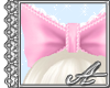 Pearl Lace Bow~ Pink