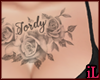'Jordy' Name Tattoo